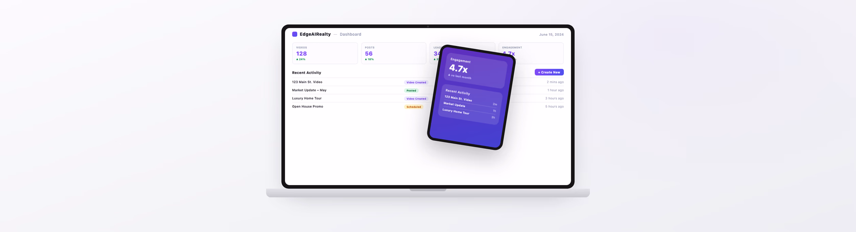 EdgeAIRealty – AI-Powered Real Estate Marketing Video Platform case study