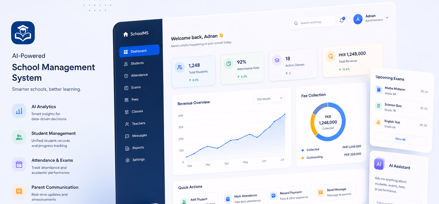 AI-Powered School Management System case study