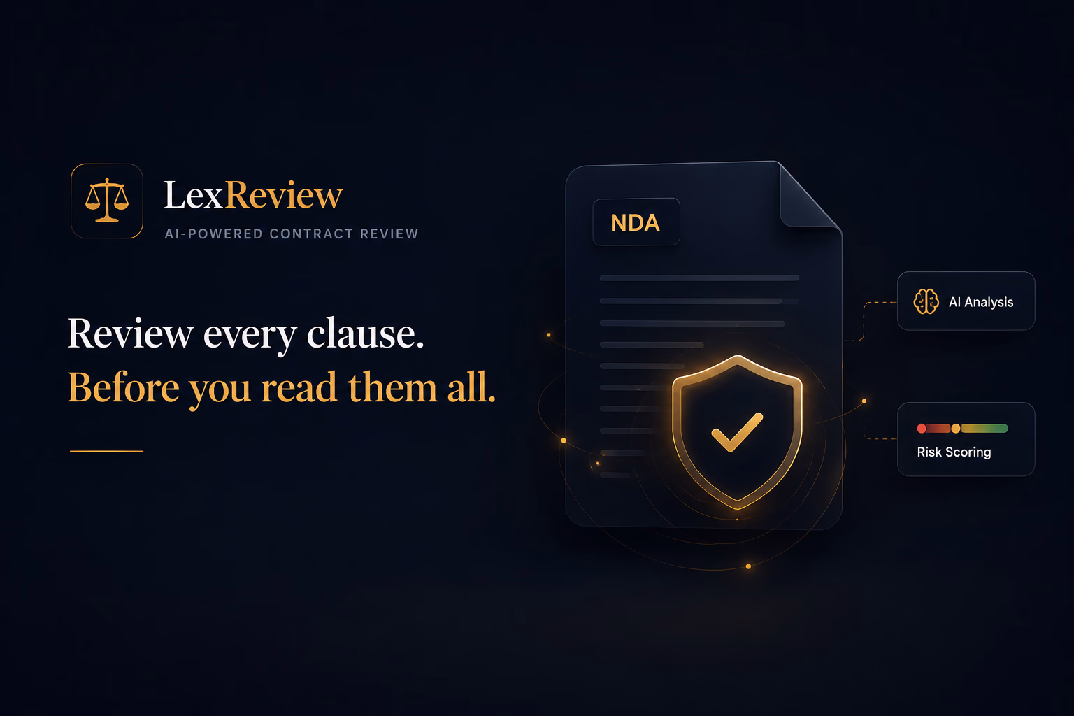 LexReview – AI-Powered Contract Review Platform case study