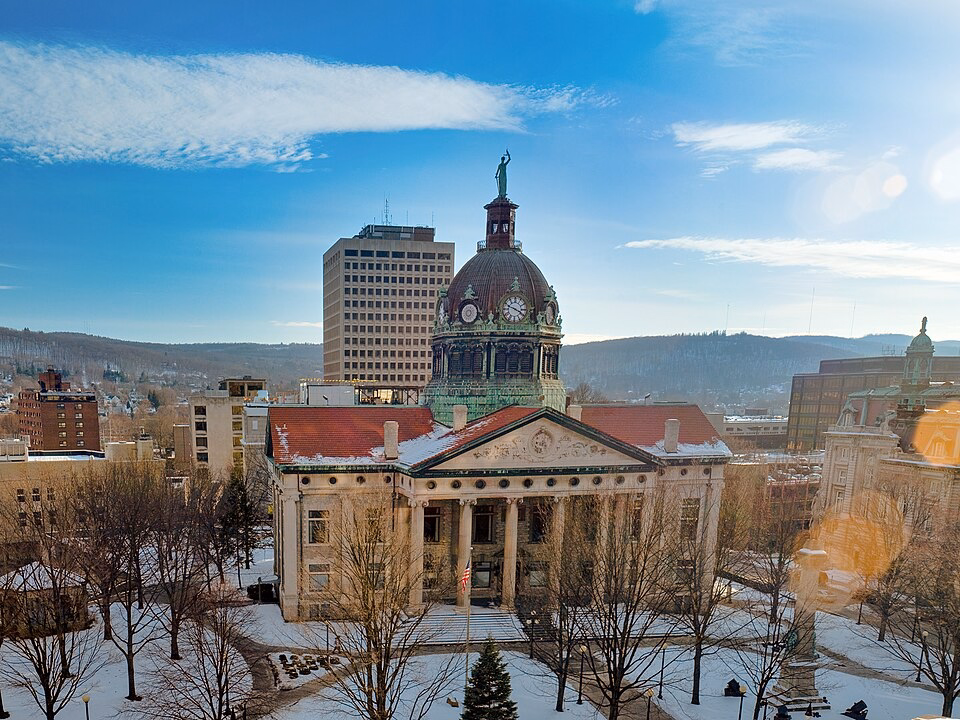 Broome County Courthouse in Binghamton, New York