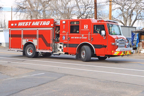 A West Metro Fire Rescue engine