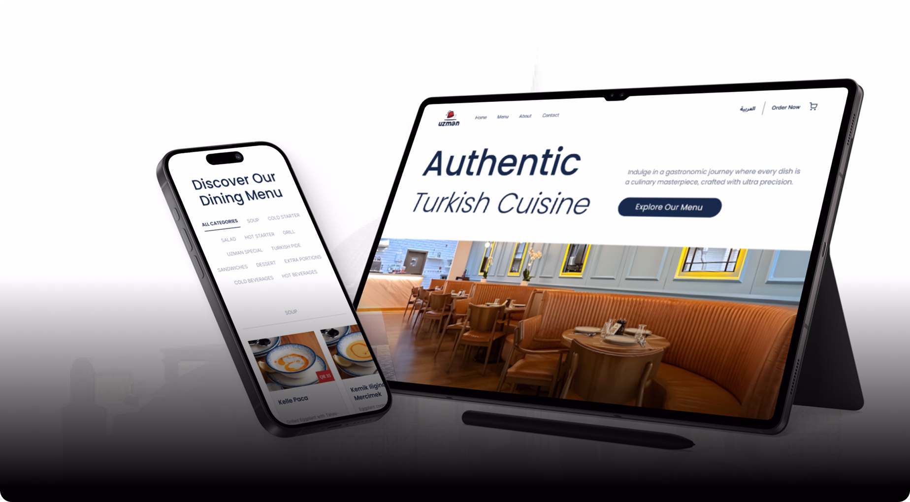 Uzman Restaurant – Authentic Turkish Dining in Doha case study hero
