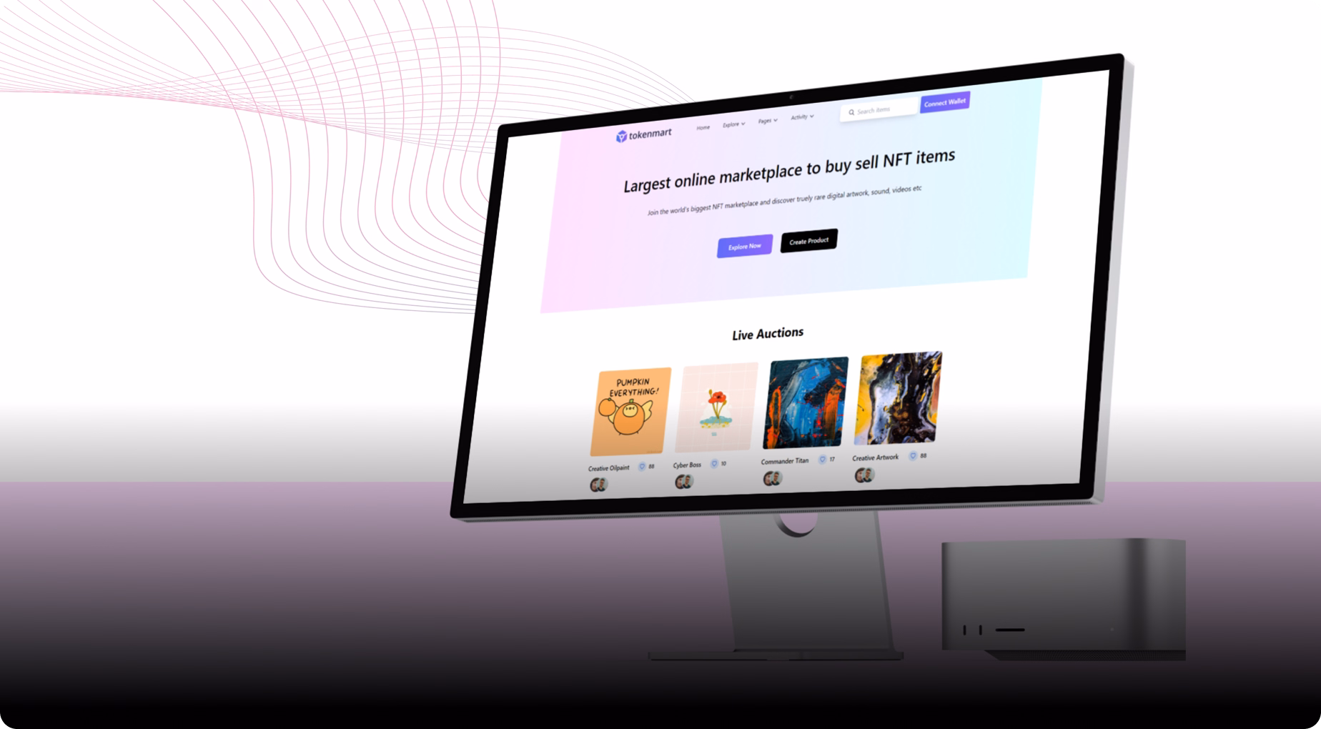 Token Mart – Empowering Web3 & AI Builders case study hero