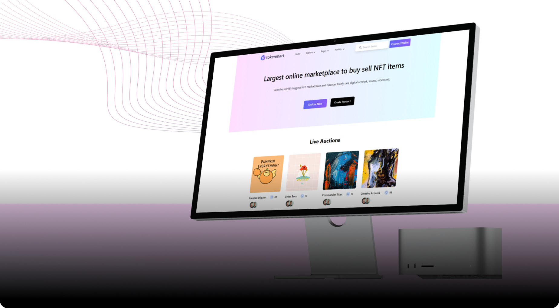 Token Mart – Empowering Web3 & AI Builders case study hero