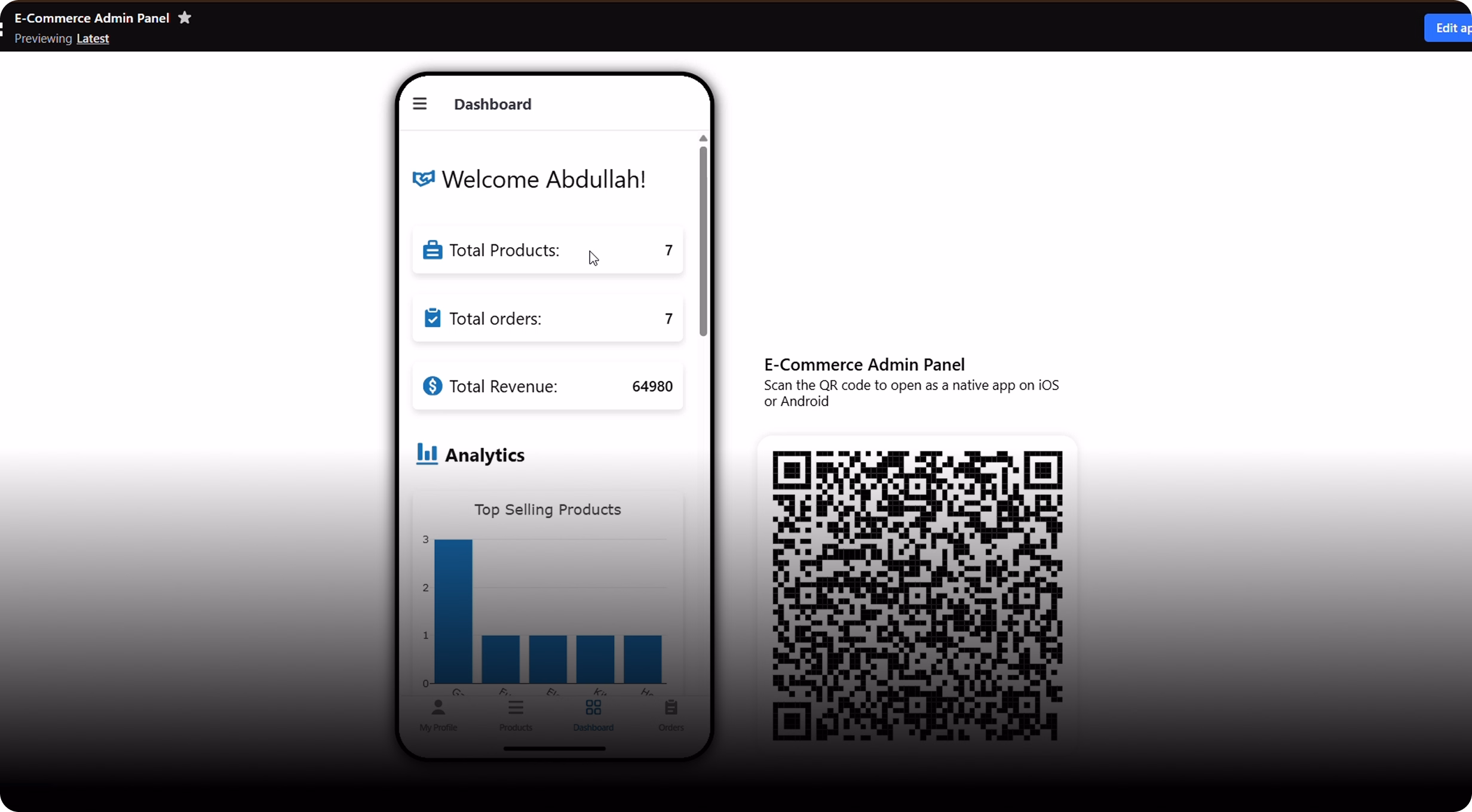 E-Com Console – Custom E-Commerce Admin Panel Built with Retool case study hero