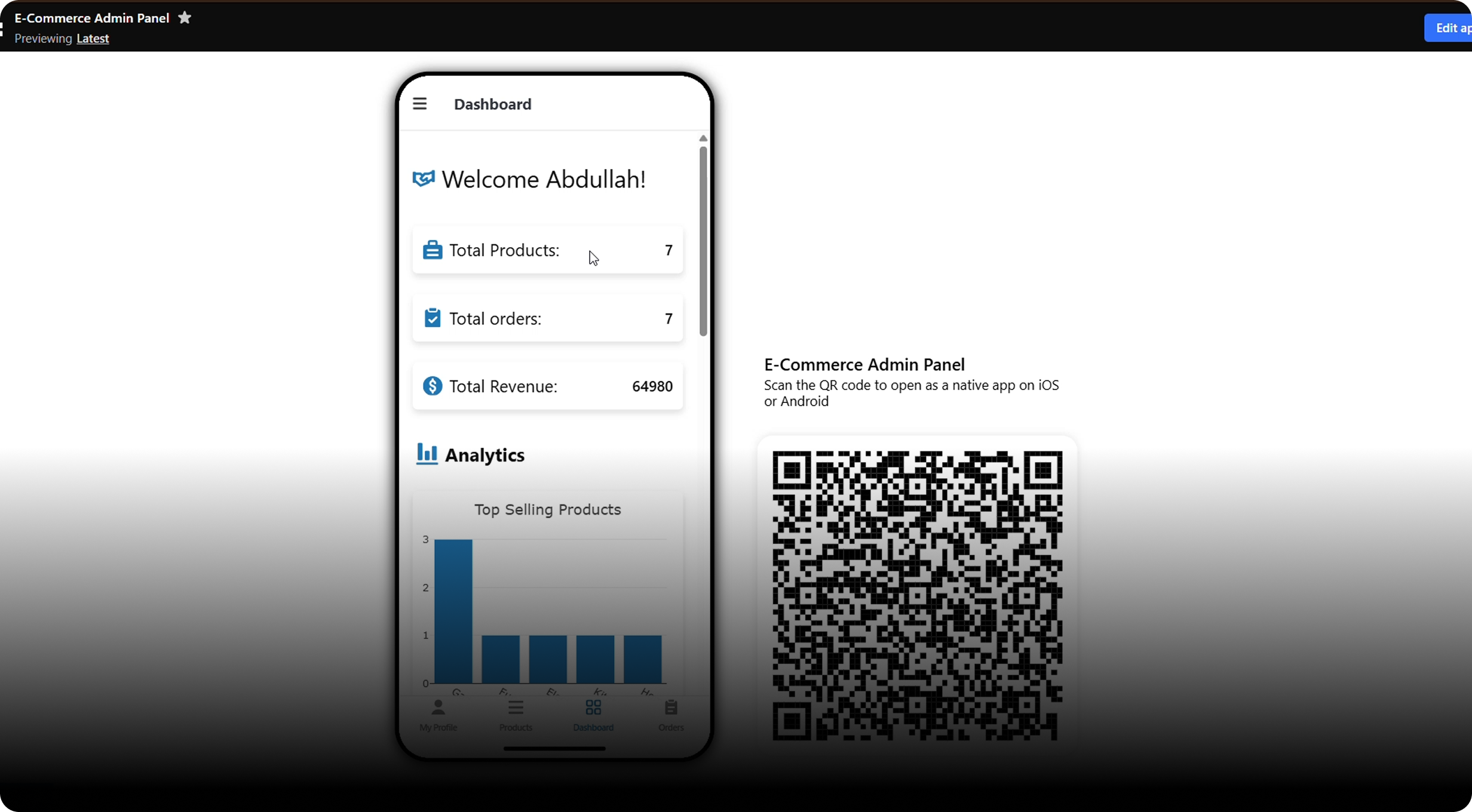 E-Com Console – Custom E-Commerce Admin Panel Built with Retool case study hero