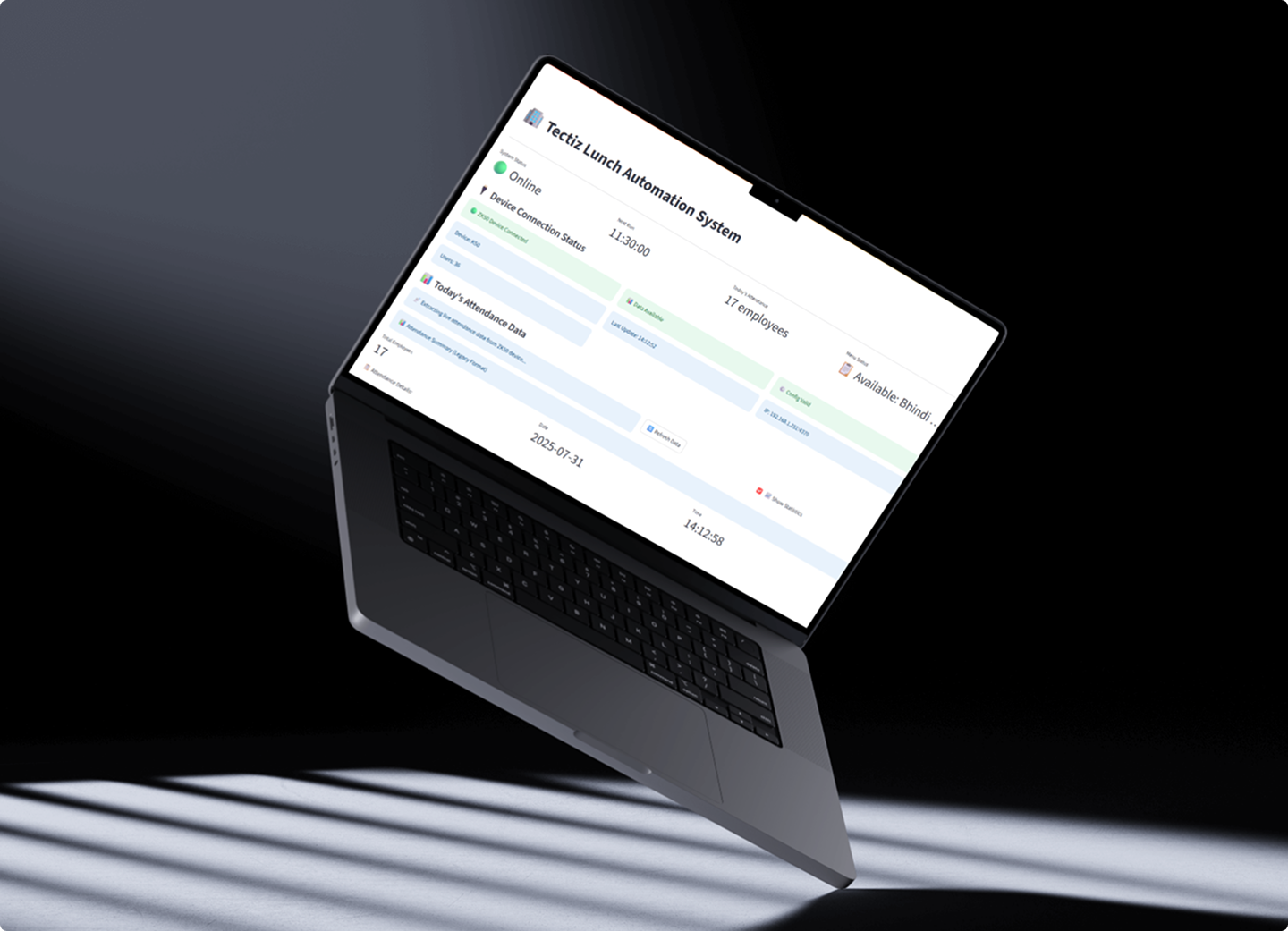 Tectiz Lunch Automation System case study hero