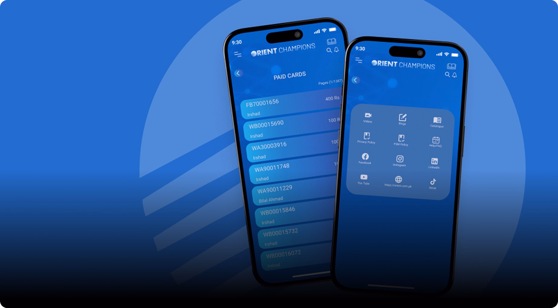 Orient Champions – Incentive Tracking for Sales Teams case study hero