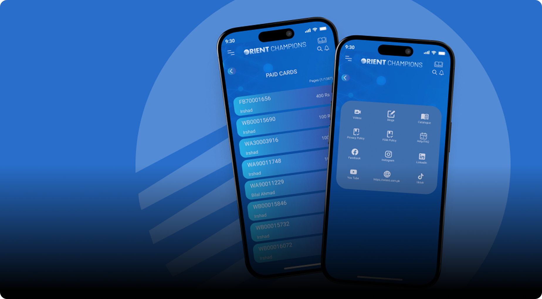 Orient Champions – Incentive Tracking for Sales Teams case study hero