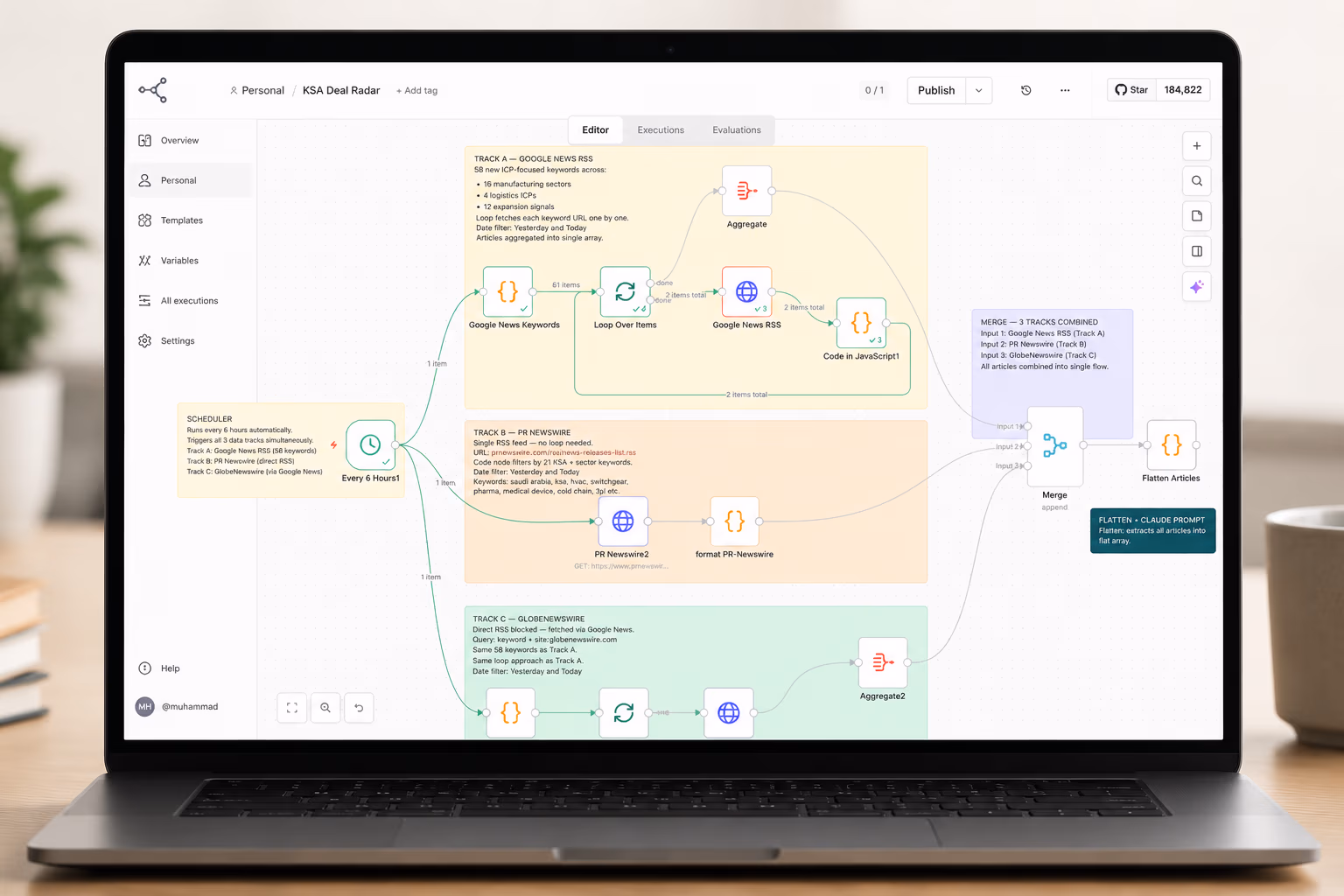 AI News Intelligence & Lead Generation Automation case study