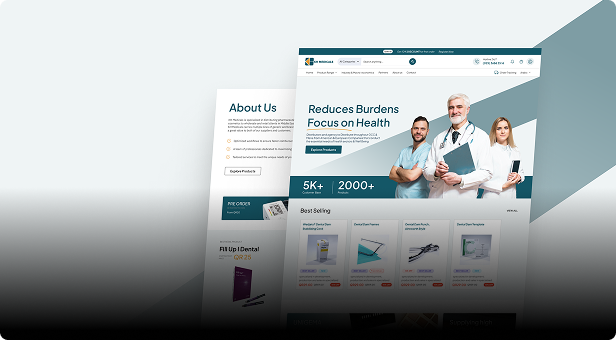 KH Medicals – Qatar's Niche Medical Distributor & e-Pharmacy case study hero